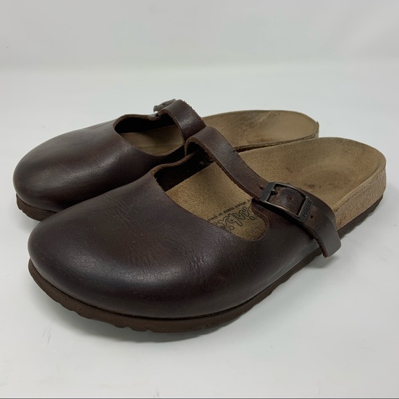 Birkenstock Birki's Mary Jane Brown Leather - Picture 3 of 6